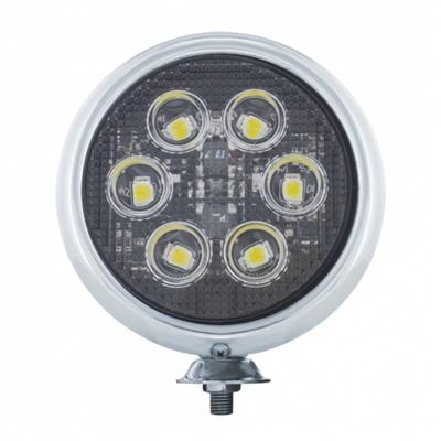 Truck City Chrome & Parts - 6 High Power LED 5 Chrome Work Light