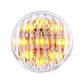 Truck City Chrome & Parts - 9 Amber Led 2" Flat Marker Light - Clear Lens