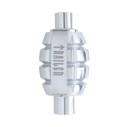 Truck City Chrome & Parts - Chrome Aluminum "Grenade" Air Valve Knob - Trailer