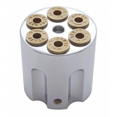 Truck City Chrome & Parts - Chrome Aluminum Gun Cylinder Dash Knob