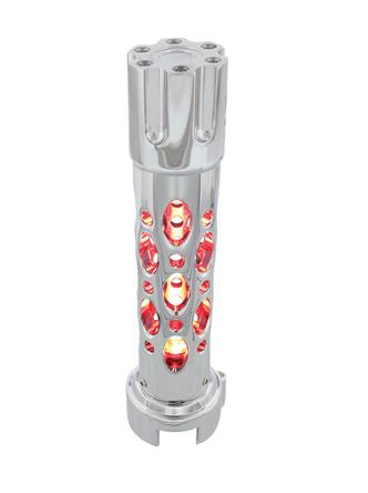Truck City Chrome & Parts - Chrome ''Austin'' 13/15/18 Speed Gun Cylinder Gearshift Knob w/ High