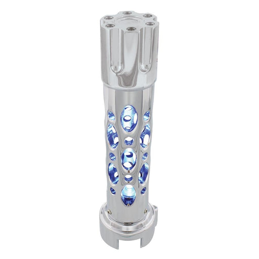 Truck City Chrome & Parts - Chrome ''Austin'' 13/15/18 Speed Gun Cylinder Gearshift Knob w/ High