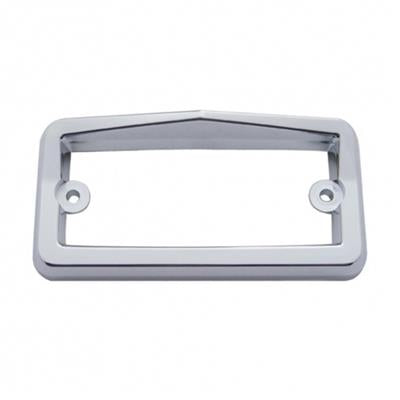 Truck City Chrome & Parts - Cab/Visor Bezel w/ Visor For Freightliner & Mack With Rectangular