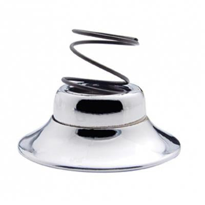 Truck City Chrome & Parts - Deluxe Chrome Window Crank Base Kit - Retro Chrome Base & Spring