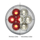 Truck City Chrome & Parts - "DOUBLE FURY" 14 LED Reflector 4" Stop Turn & Tail Light with Dual