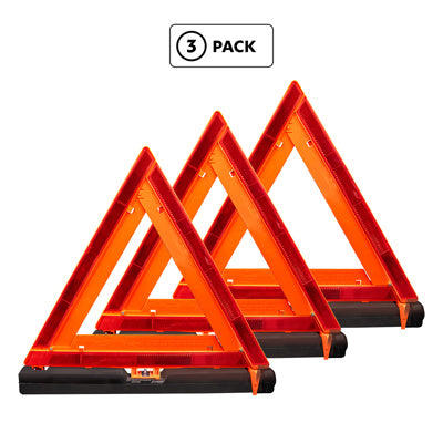 Truck City Chrome & Parts - Emergency Warning Triangle Kit (3-pack)