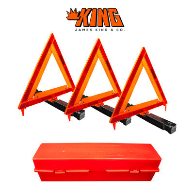 Truck City Chrome & Parts - Emergency Warning Triangle Kit (3-pack)