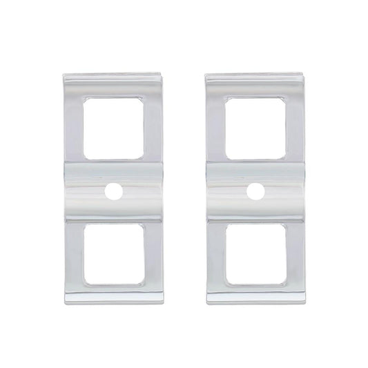 Truck City Chrome & Parts - Freightliner Cascadia Switch Cover - 3 Openings (2-pack)