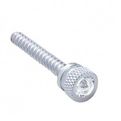 Truck City Chrome & Parts - Chrome Freightliner Long Dash Screw W/ Diamond - Clear (2-pack)