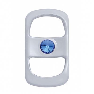 Truck City Chrome & Parts - Freightliner Rocker Switch Cover w/ Blue Diamond (3 Pack).