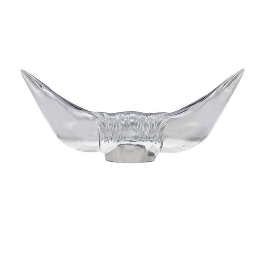 Truck City Chrome & Parts - Chrome Hood Ornament - Bull Horn