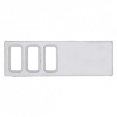 Truck City Chrome & Parts - International Dash Switch Panel Cover - 3 Openings