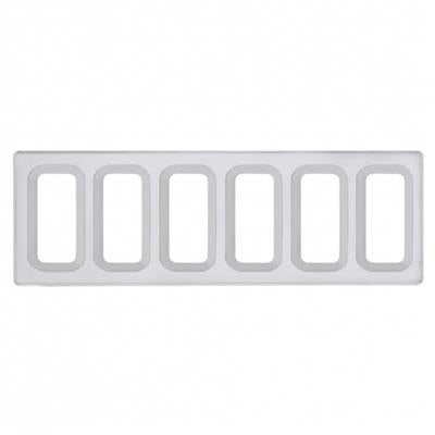 Truck City Chrome & Parts - International Dash Switch Panel Cover - 6 Openings