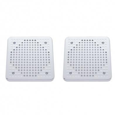 Truck City Chrome & Parts - Kenworth 5 5/8'' Square Speaker Cover (Pair)
