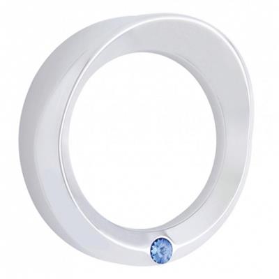 Truck City Chrome & Parts - Chrome Kenworth Speed/Tachometer Gauge Cover W/ Visor & Diamond - Blue