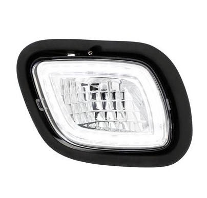 Truck City Chrome & Parts - LED Fog & Driving Light w/Halo Position Light For 2008-2017 FL