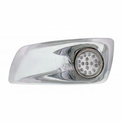 Truck City Chrome & Parts - LED Kenworth T660 Dual Function Fog Light Bumper Light - Clear Style w/