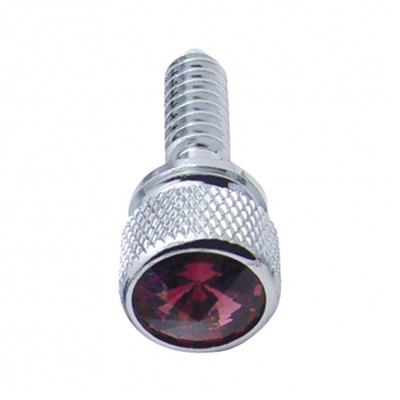 Truck City Chrome & Parts - Peterbilt Dash Screw - Purple Diamond (14 Pack)