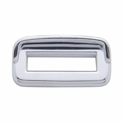 Truck City Chrome & Parts - Chrome Plastic 2002 + Peterbilt Toggle Switch Label Cover W/ Visor