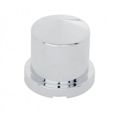 Truck City Chrome & Parts - Chrome Plastic 5/8" X 1 1/4" Pointed Round Push-On Nut Cover For Hex