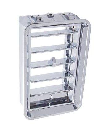 Truck City Chrome & Parts - Chrome Plastic A/C Vent For 1989-2010 Freightliner FLD/Classic - Center