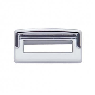Truck City Chrome & Parts - Chrome Plastic Early Peterbilt Toggle Switch Label Cover W/ Visor