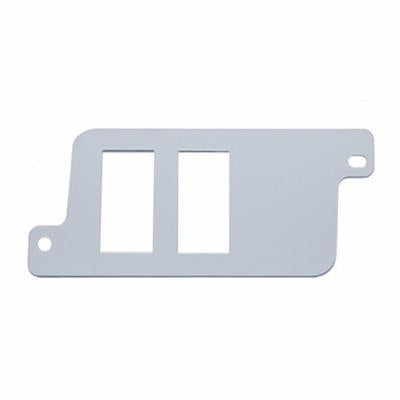 Truck City Chrome & Parts - Chrome Plastic Freightliner Bottom Left Switch Panel - 2 Openings