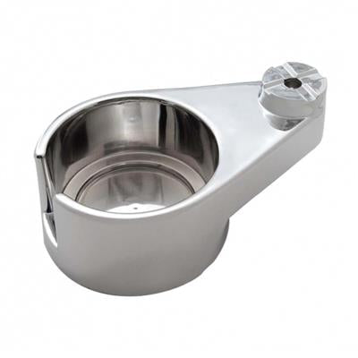 Truck City Chrome & Parts - Chrome Plastic Freightliner Cup Holder - Passenger Side