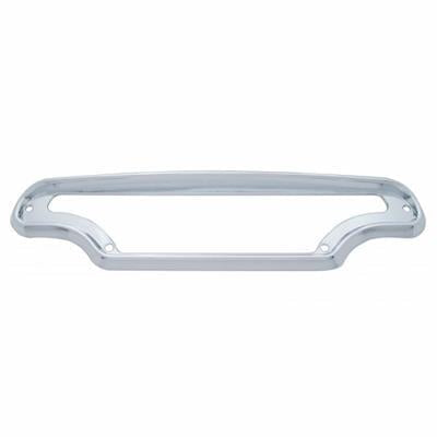Truck City Chrome & Parts - Chrome Plastic Peterbilt Dash Instrument Panel Cover W/ 4 Polished S.S.