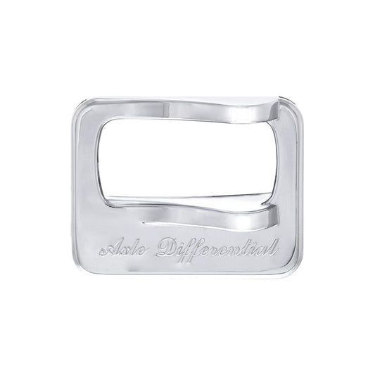 Truck City Chrome & Parts - Chrome Plastic Peterbilt Rocker Switch Cover - "Axle Differential"