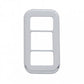 Truck City Chrome & Parts - Rocker Switch Cover w/ 3 Openings For Freightliner (3 Pack)