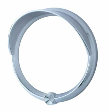 Truck City Chrome & Parts - Signature Series Speed/Tachometer Gauge Bezel With Visor