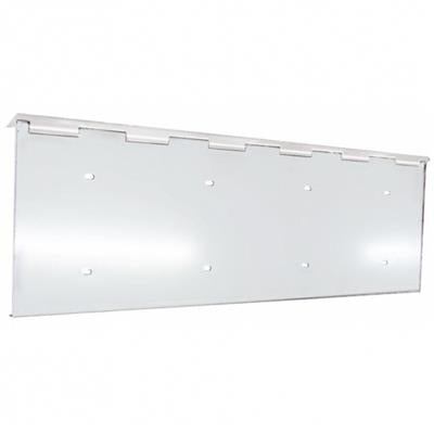 Truck City Chrome & Parts - Stainless Steel 2 License Plate Holder w/ Hinge