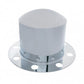 Truck City Chrome & Parts - Chrome Steel 2 Piece Rear Axle and Hub Cover 8 Holes Universal Mount