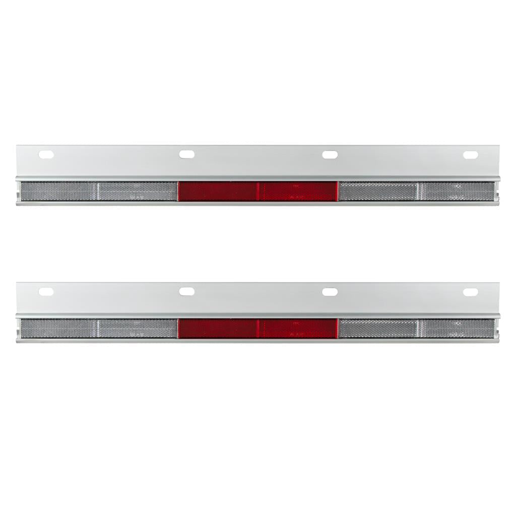 Truck City Chrome & Parts - Straight Conspicuity Reflector Plate