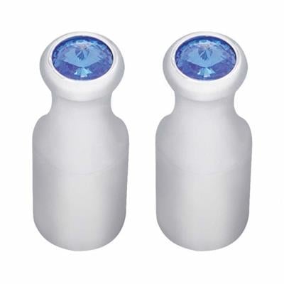 Truck City Chrome & Parts - Toggle Switch Extension For International - Blue Diamond (2 Pack)