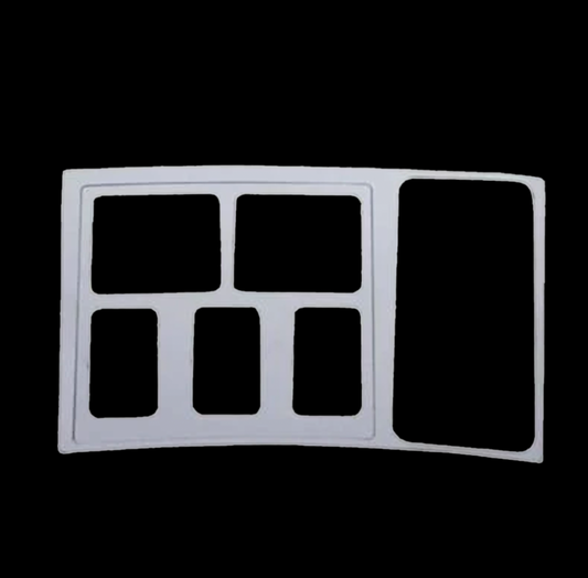 Truck City Chrome & Parts - Volvo Stainless Steel Center Switch Panel W/ Vent Trim