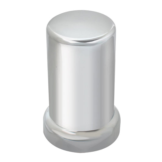 Tube Chrome Plastic Lug Nut Cover 33m, 2-3/8'' ,Push-on