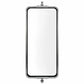 Universal 7" x 16" Stainless Steel West Coast Mirror (Heated)