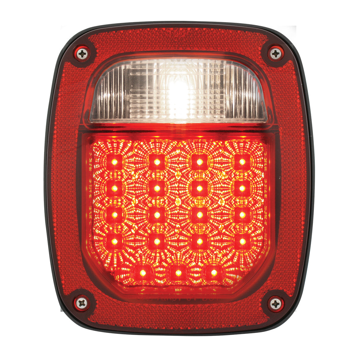 Universal Combination Light Spyder Led W/ License LED Stop Light