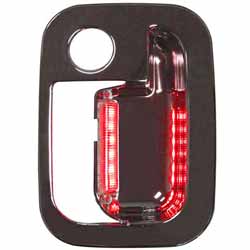 Universal Door Handle Cover W/6 Red LEDs Driver