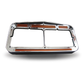 Universal Rectangular Flatline Headlight Bezel - Amber (50 Diodes) - Lighting & Accessories