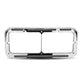 Universal Rectangular Flatline Headlight Bezel - Clear Amber