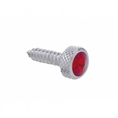 Upper Dash Screw For Kenworth - Red Crystal (6-Pack)