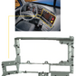 US15-46601- Gray Dash Panel ‘Skeleton’ (Located Right Hand Of Steering) Replaces fits Freightliner Century, Columbia