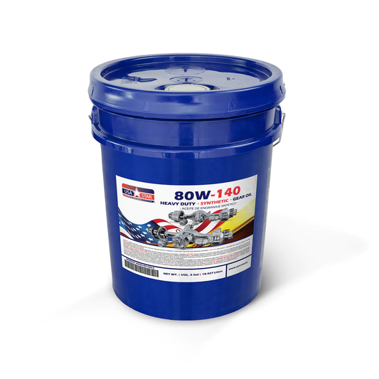 USA STAR 140 W Gear Oil Heavy duty . 5 Gallon Pail Diferencial