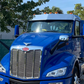 Visor 12-1/2" Straight Peterbilt 579/567 - Kenworth T680/T880/W990 Day cab