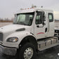 Visor 12.25" Stainless Steel Freightliner Business Class M2 106, M2 112 Flat Top (2003-2006)