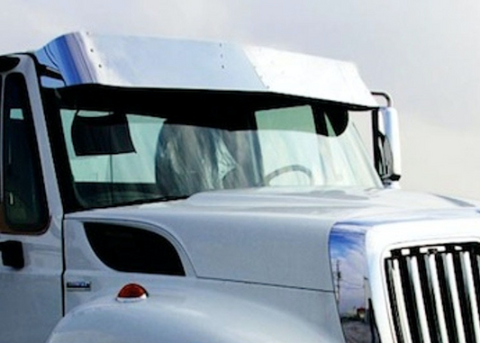 Visor 12.5" Drop Blank Fits International 9000 Series, Low Roof, High Rise & Sky Rise
