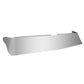 Visor 12.5" Stainless Steel Blank Freightliner Business Class M2 106, 108SD & 114SD 2012+, M2 112 Flat Top, Regular Cab 2006+